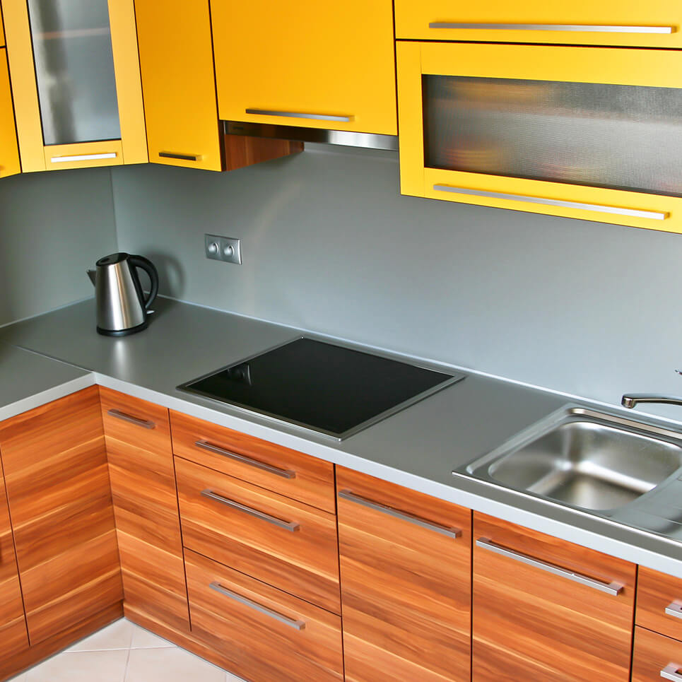 Mutfağında Gri-Sarı Uyumunu Yakala!