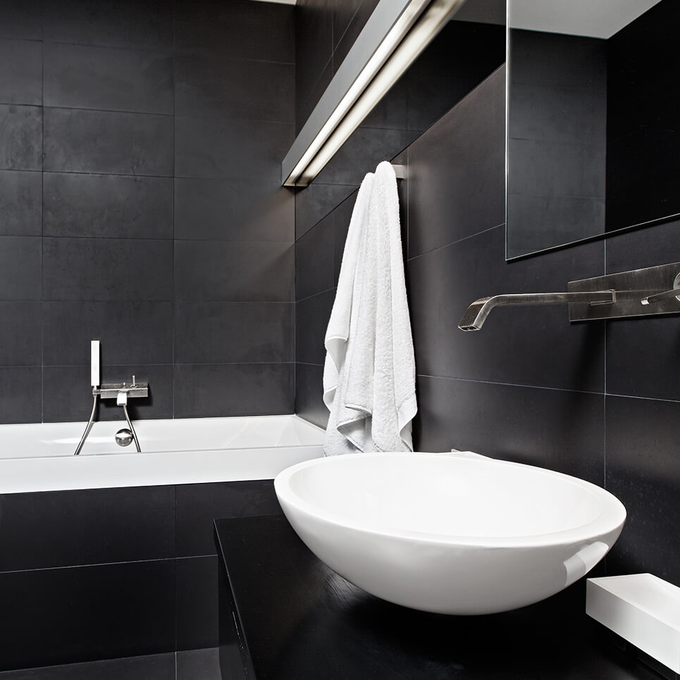 Koyu Renk Banyo Tasarımı Önerileri