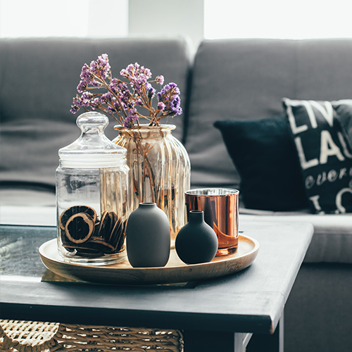 Oturma Odası İçin Sehpa Dekorasyonu Fikirleri