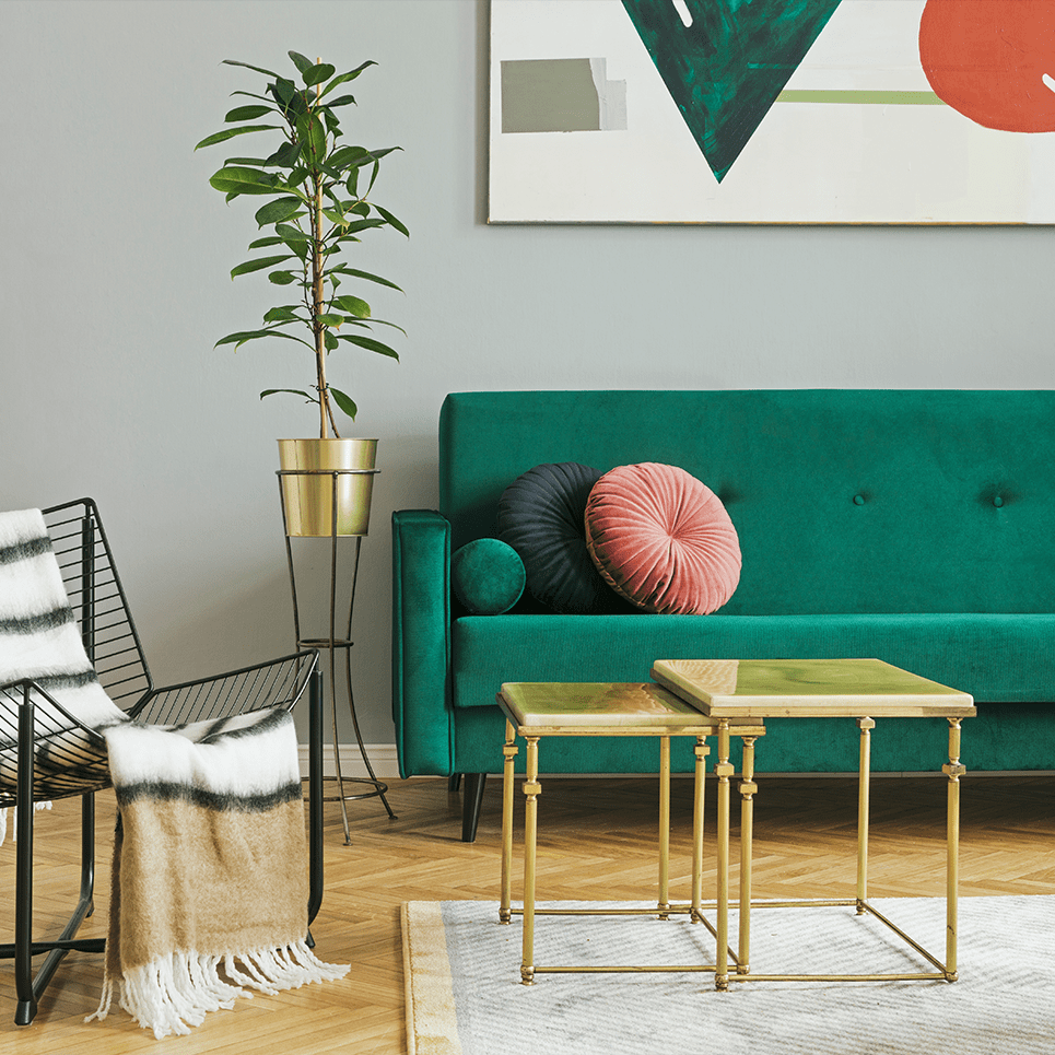 Salaş ve şık dekorasyonlarda kullanılabilir renkler