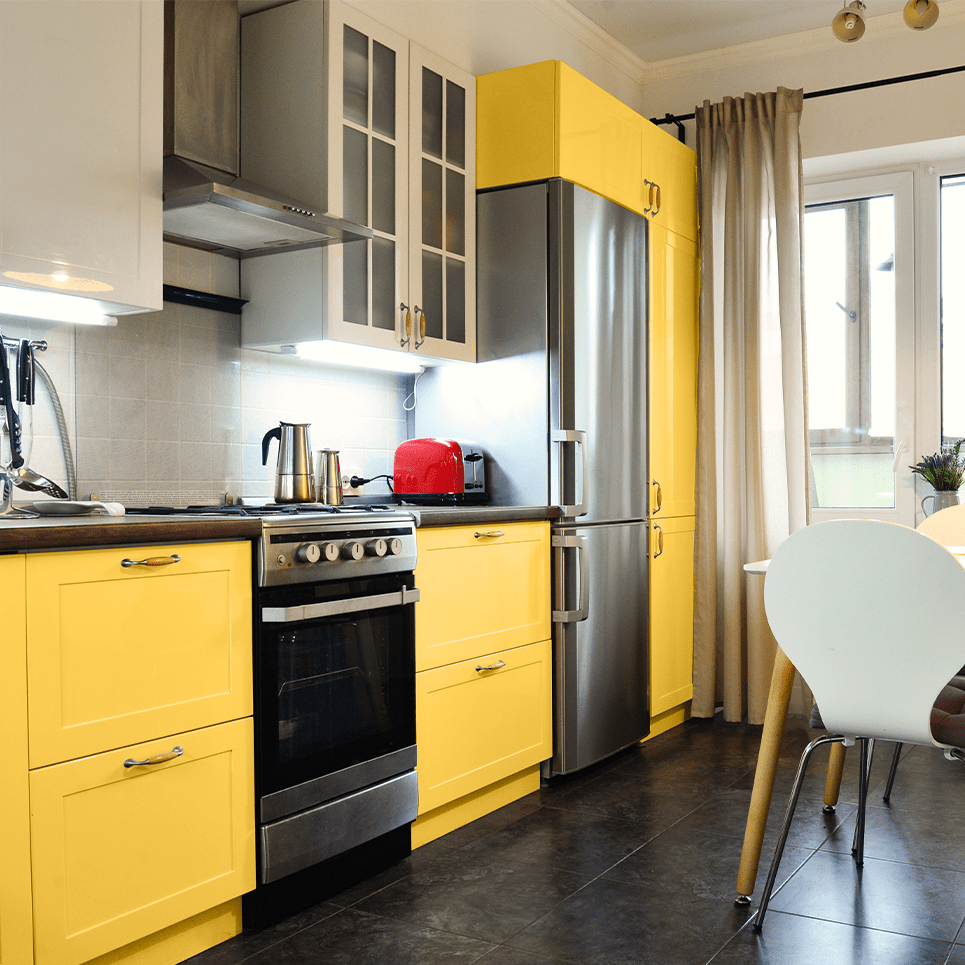 Mutfak dolaplarında trend renkler