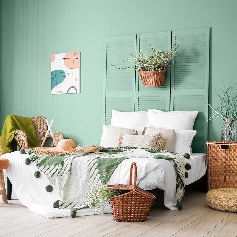 Yeşil Çağla İpek Mat İç Cephe Boya 2.5 LT 