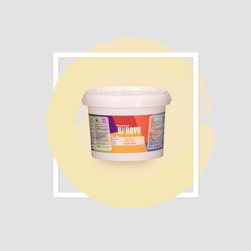 Sarı Hanimeli İpek Mat İç Cephe Boya 0.75 LT 