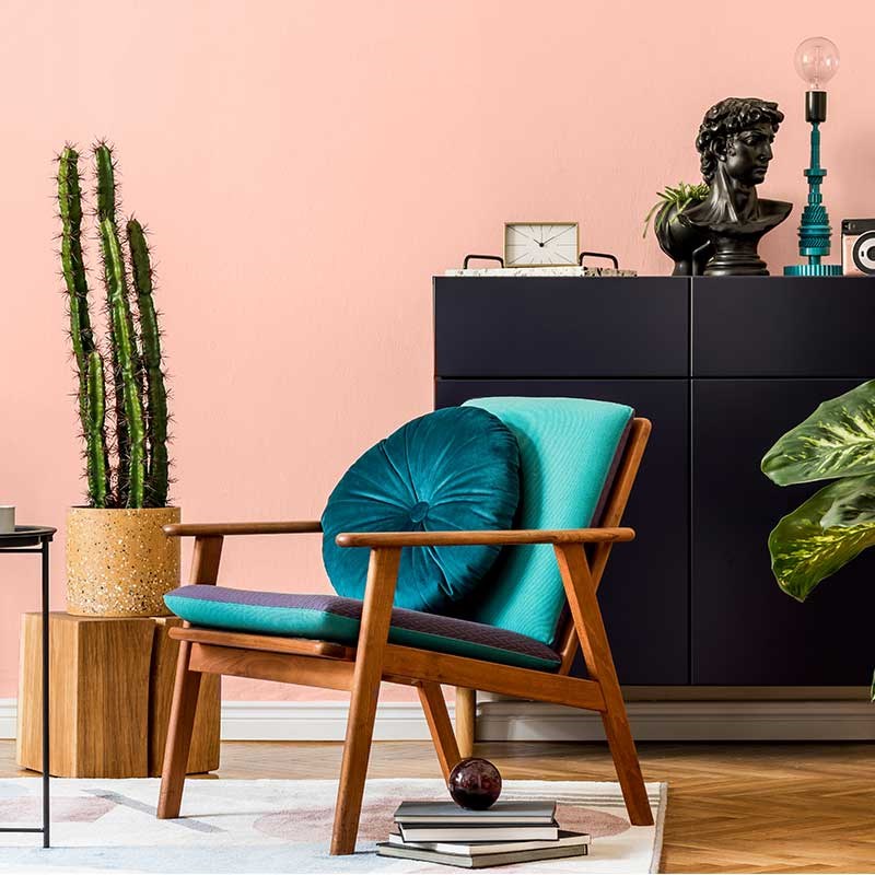 Turuncu Nar Çiçeği İpek Mat İç Cephe Boya 2.5 LT 