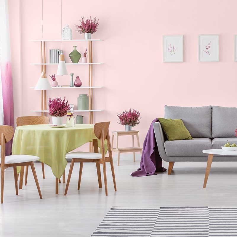 Pembe Gonca İpek Mat İç Cephe Boya 2.5 LT 