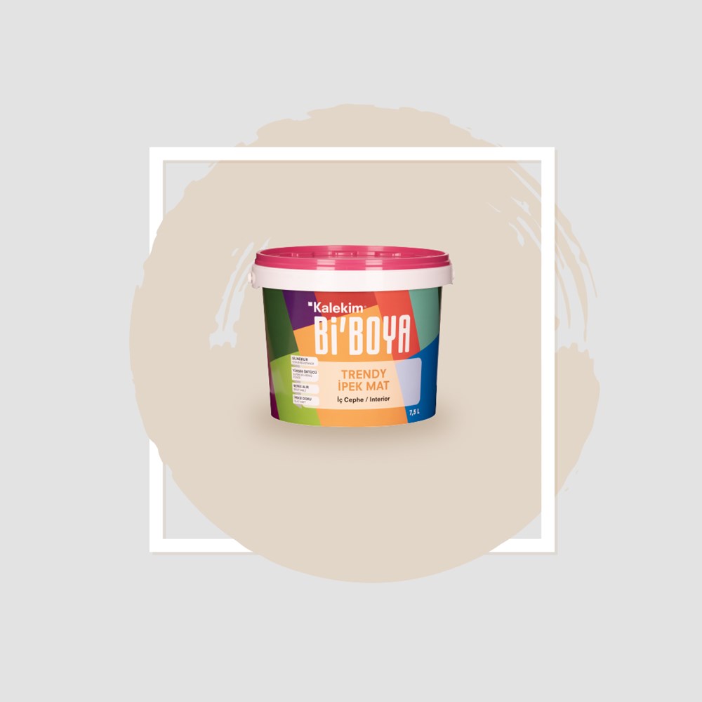 Bej Cappucino İpek Mat İç Cephe Boya 0.75 LT 