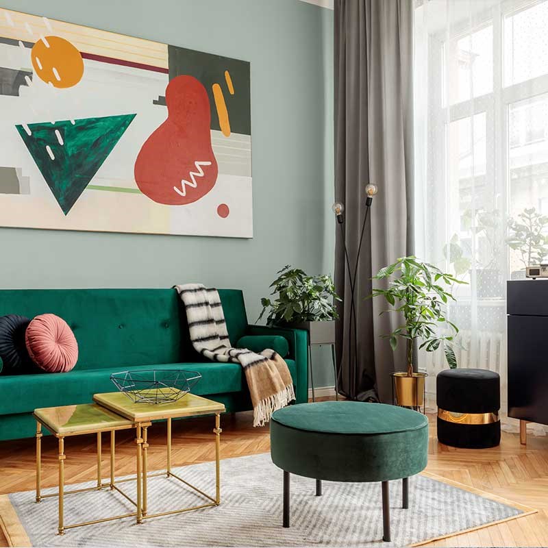 Yeşil Ihlamur İpek Mat İç Cephe Boya 2.5 LT 