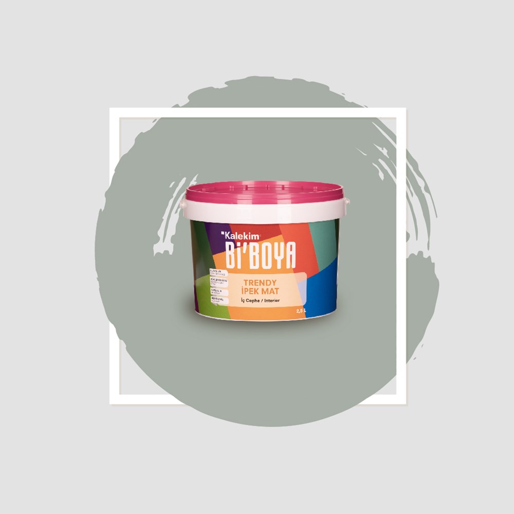 Yeşil Ihlamur İpek Mat İç Cephe Boya 2.5 LT 