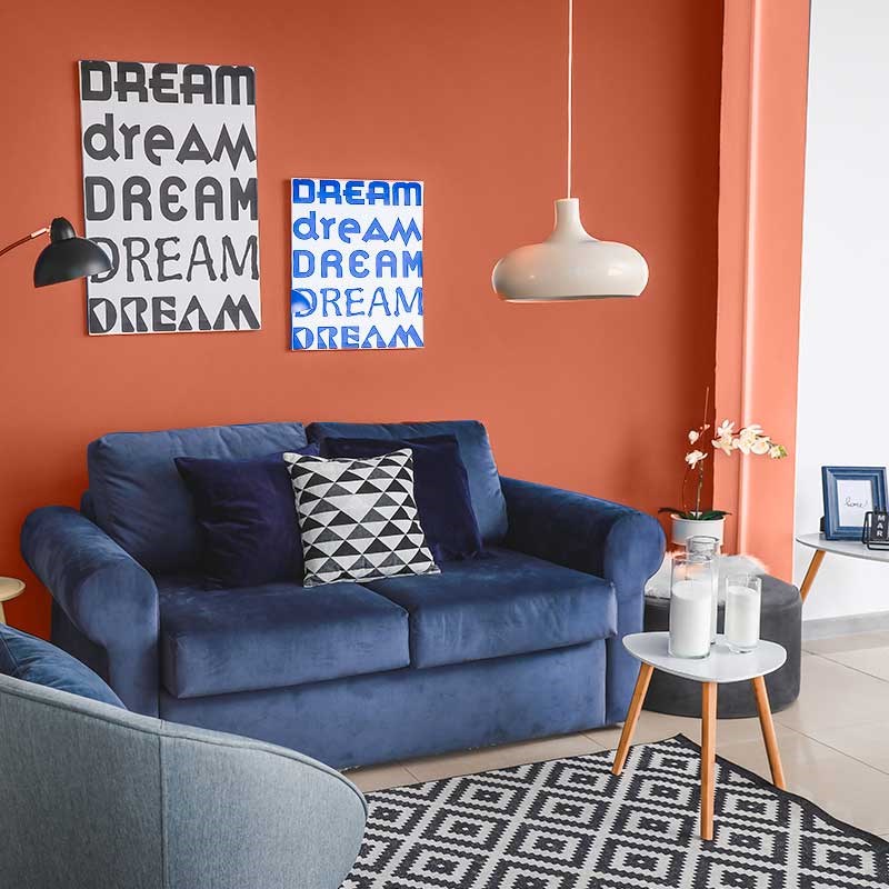 Turuncu Kotta İpek Mat İç Cephe Boya 2.5 LT 